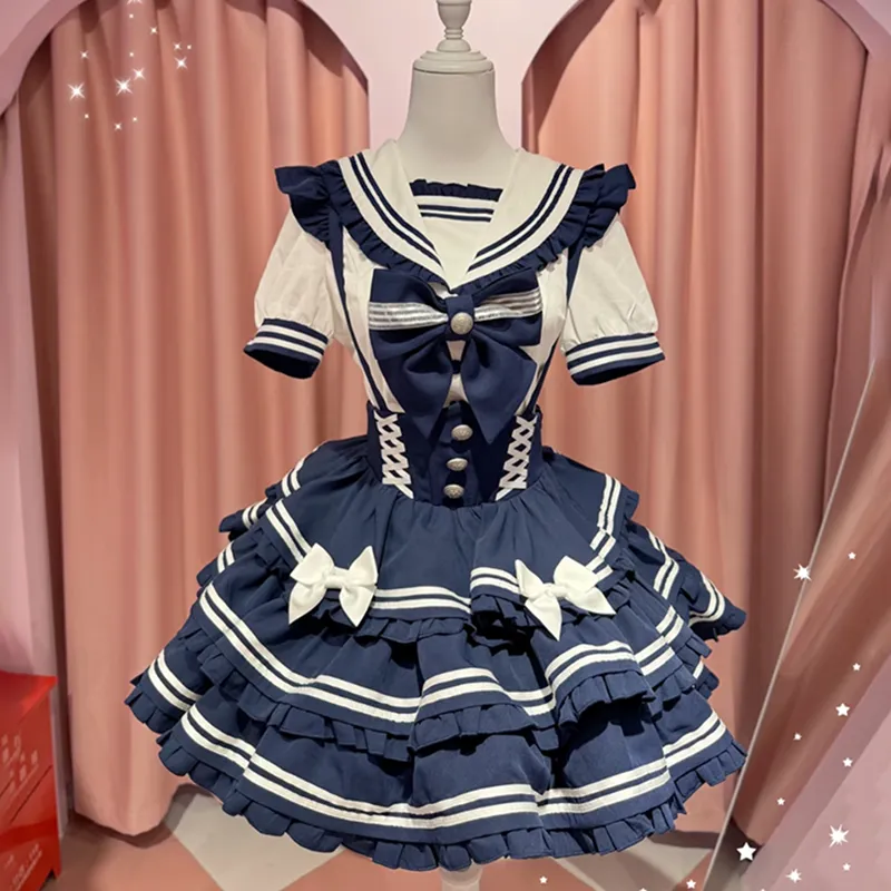 COVT Uniforms Women's Shirt+Suspender Skirt Includes Bow Tie-6