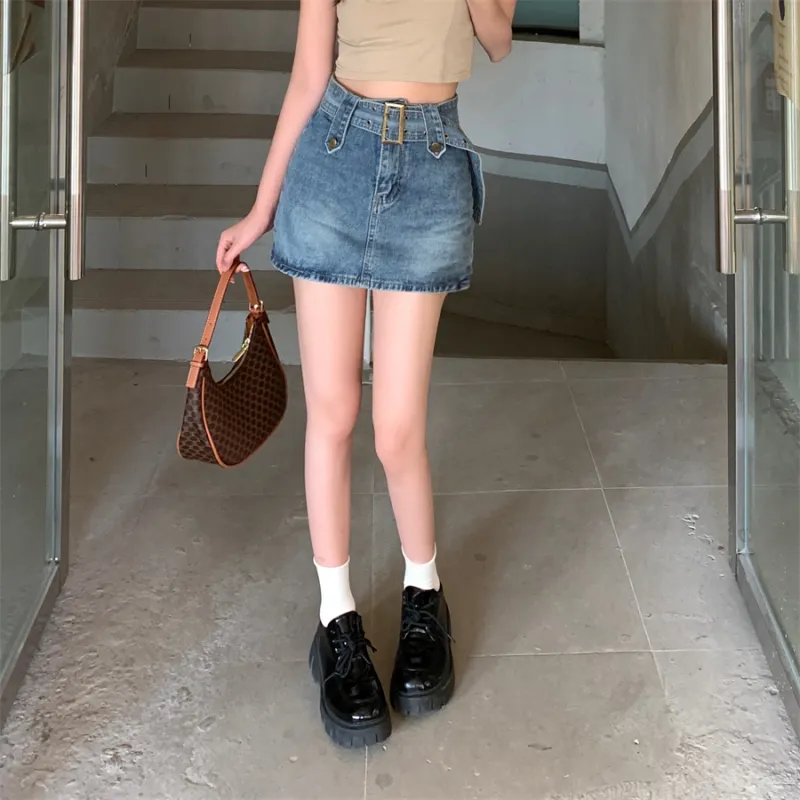 COVT Denim Short Skirts Women's-13
