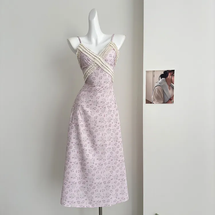 COVT Slip Dresses Women's Pink-4