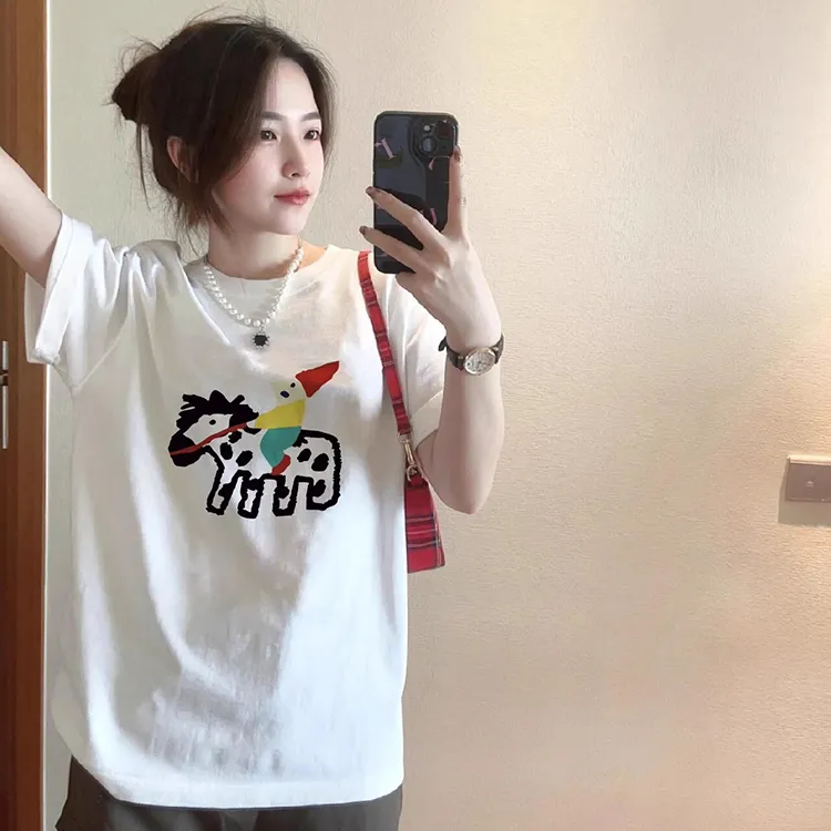 COVT T Shirts Women's White-5