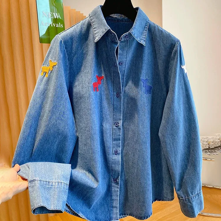 COVT Shirts Women's Denim Shirt-5