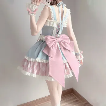 COVT Lolita Fashion Women's Pink Blue