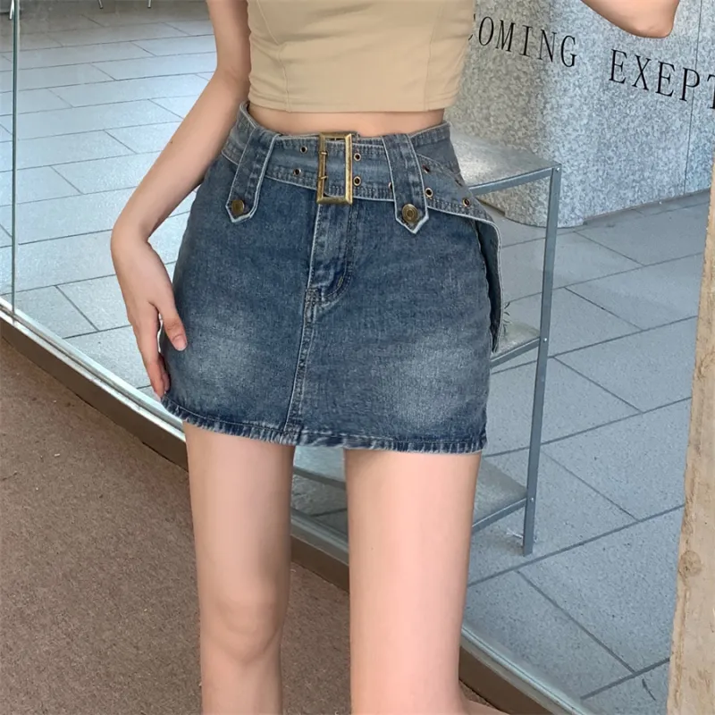 COVT Denim Short Skirts Women's-7