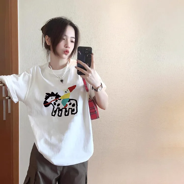 COVT T Shirts Women's White-4