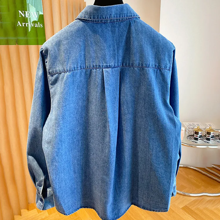 COVT Shirts Women's Denim Shirt-2