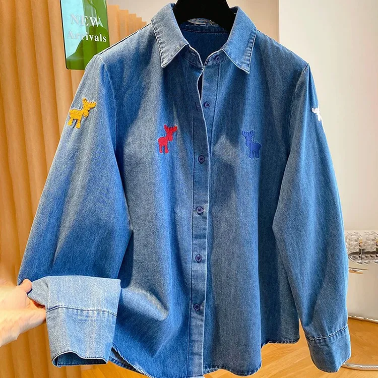 COVT Shirts Women's Denim Shirt-6