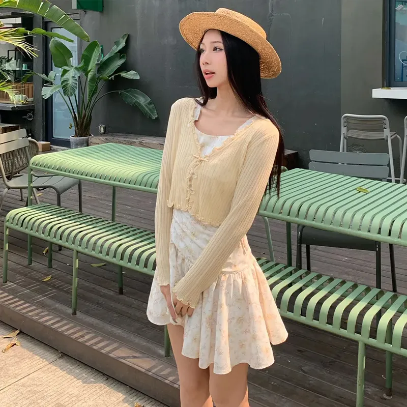 HAPG Two Piece Skirt Sets Women's-3