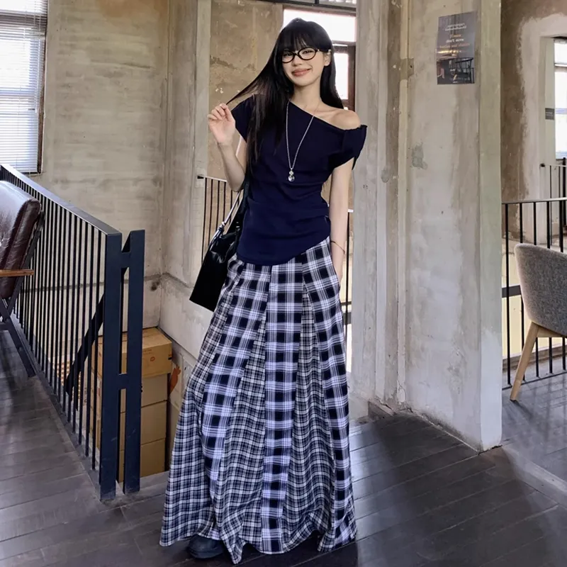 HAPG Two Piece Skirt Sets Women's-5