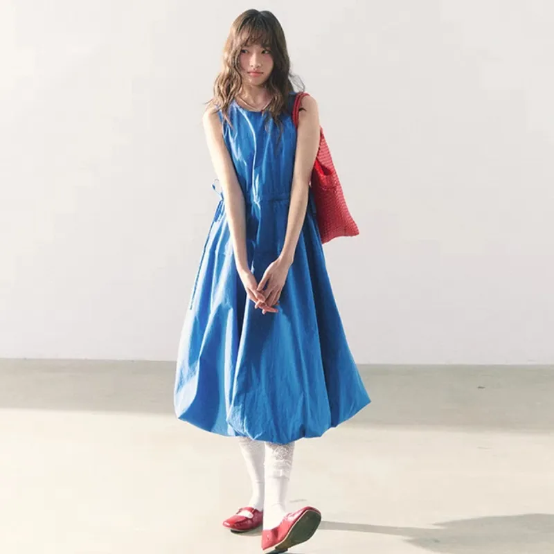 HAPG Sleeveless Dresses Women's-3
