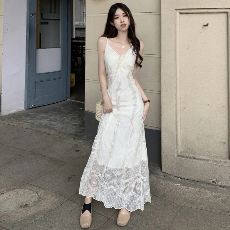 HAPG Slip Dress Women's Apricot Dress-4