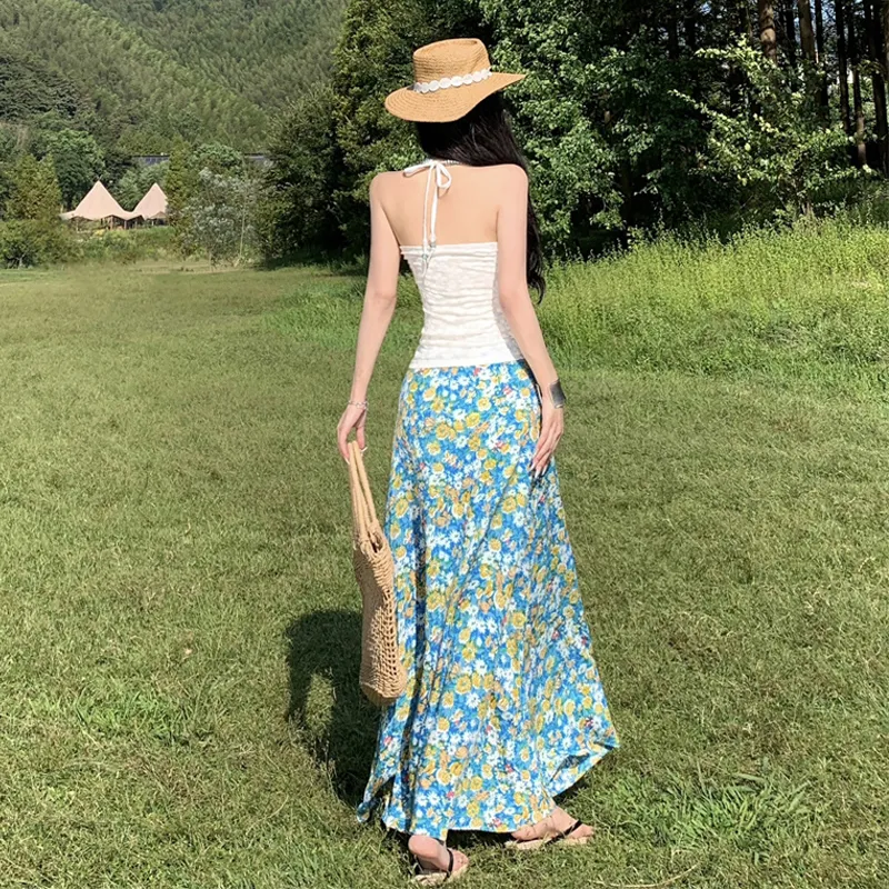 HAPG Two Piece Skirt Sets Women's-4