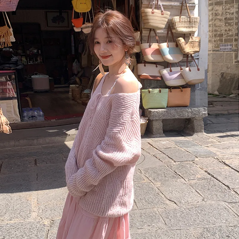 HAPG Knitwear Women's Pink-5