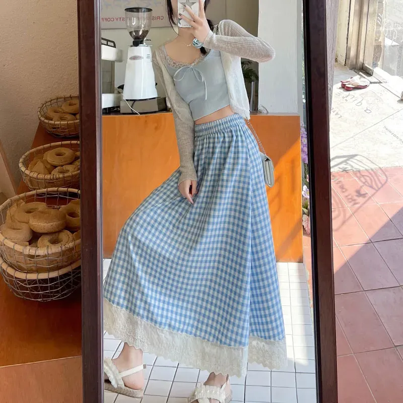 HAPG Casual Long Skirts Women's-5
