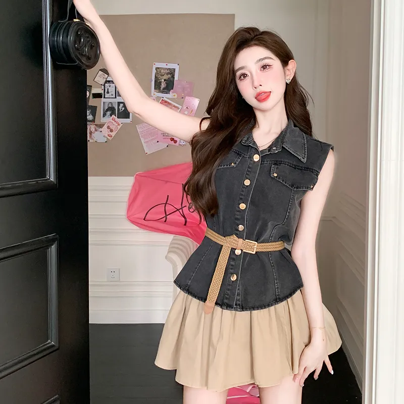 HAPG Two Piece Skirt Sets Women's-5