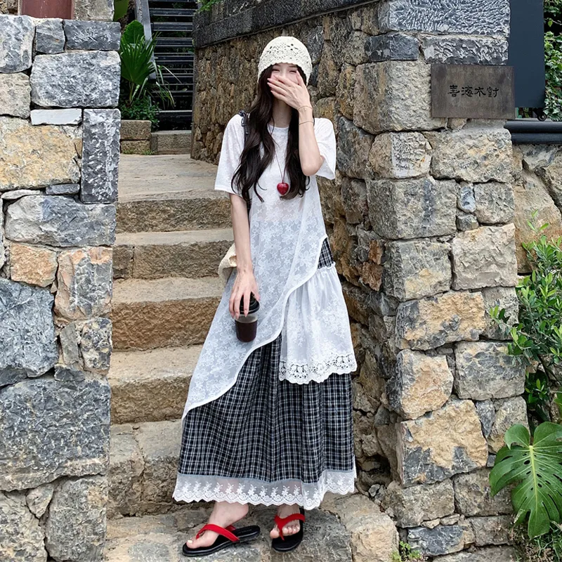 HAPG Two Piece Skirt Sets Women's-5
