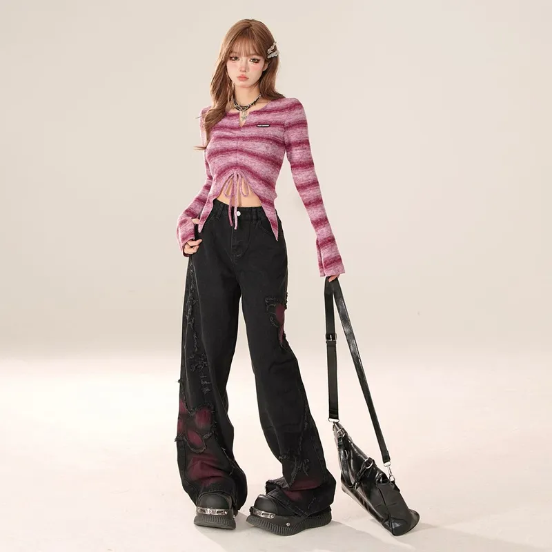 HAPG Jeans Women's Black-2