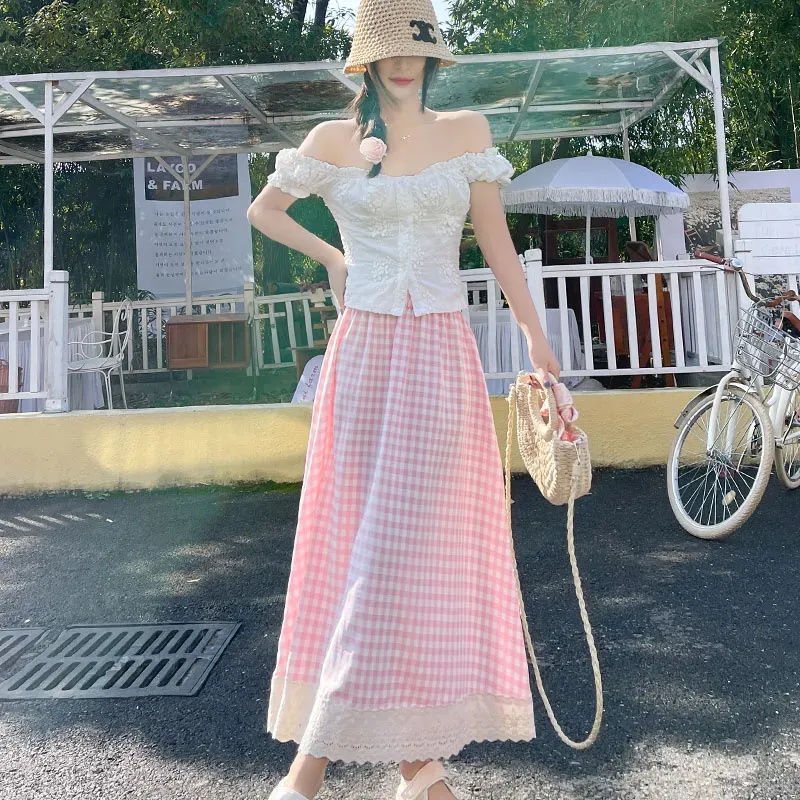 HAPG Casual Long Skirts Women's-1