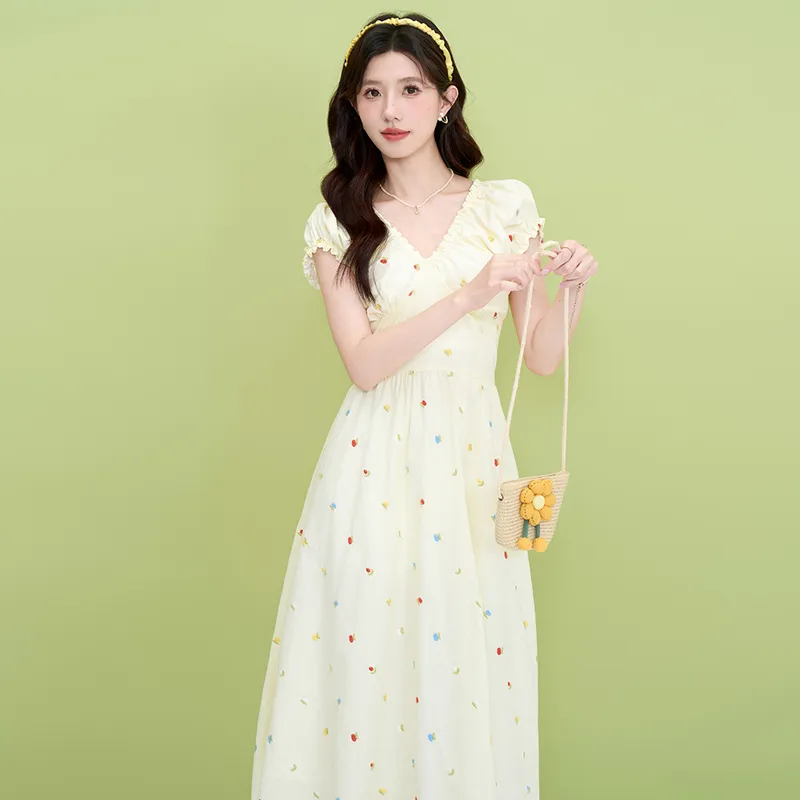 HAPG Short Sleeved Dress Women's-5