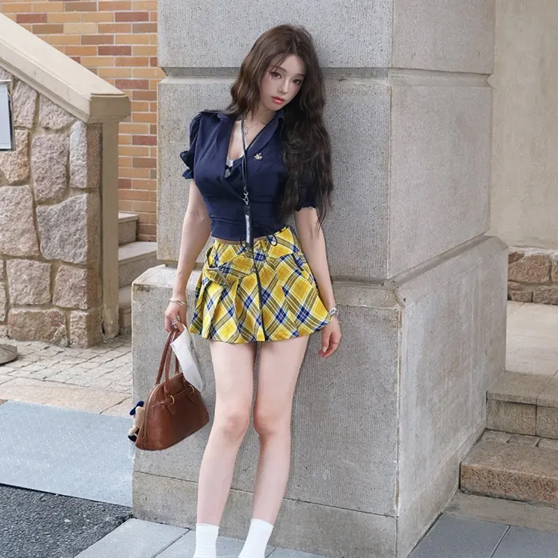 HAPG Two Piece Skirt Sets Women's-2