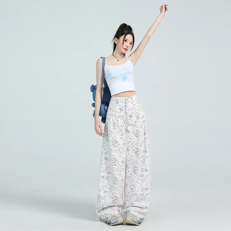 HAPG Casual Pants Women's White-5