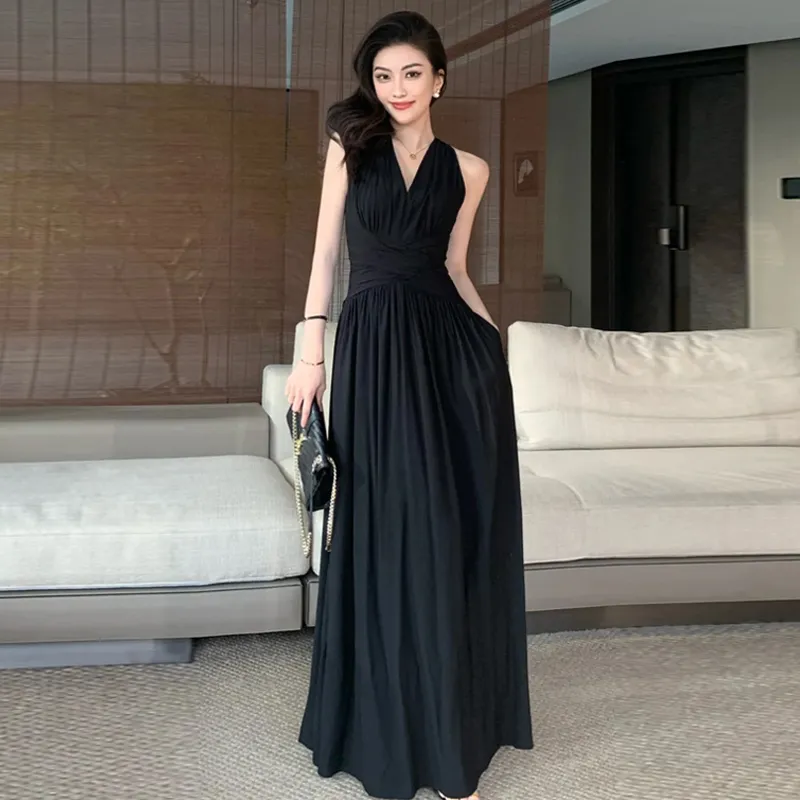 HAPG Sleeveless Dresses Women's-9