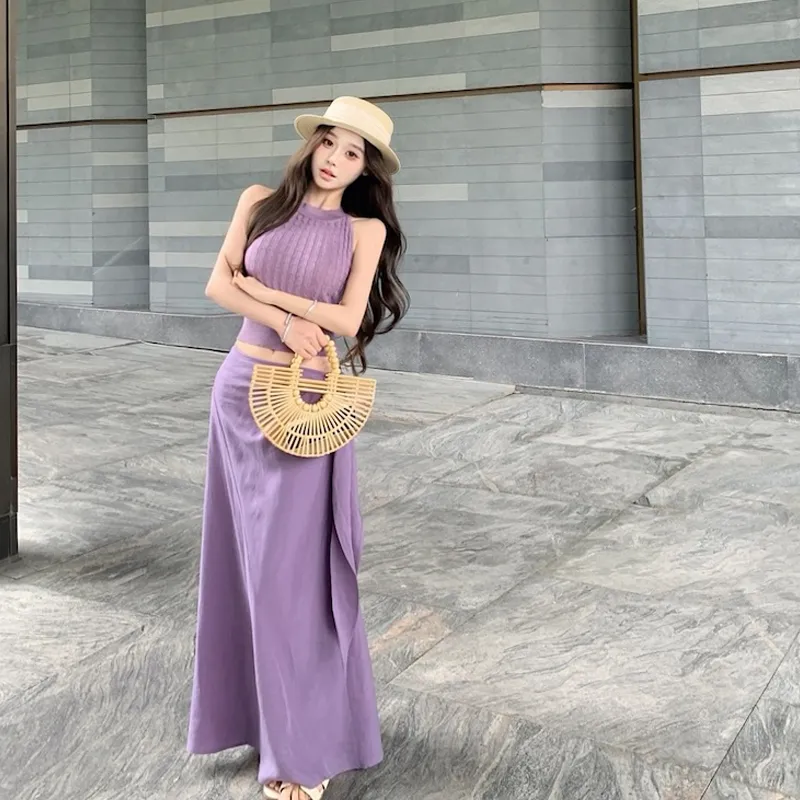 HAPG Two Piece Skirt Sets Women's-5