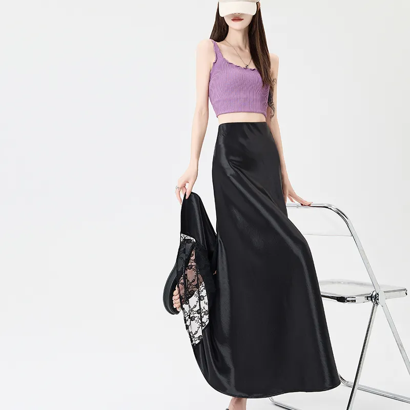 HAPG Casual Long Skirts Women's-6