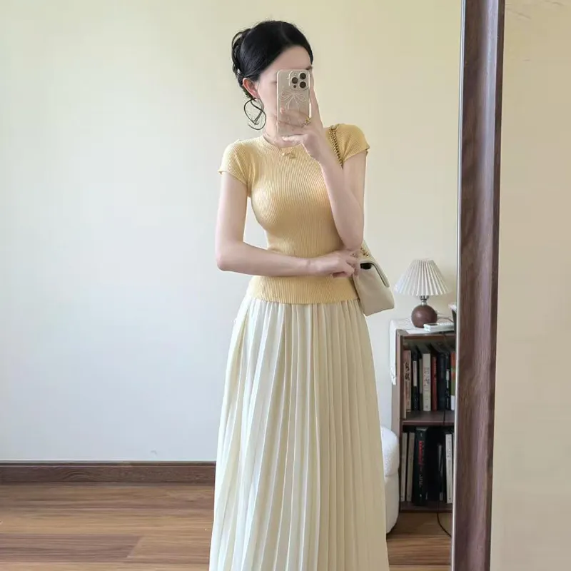 HAPG Two Piece Skirt Sets Women's-2