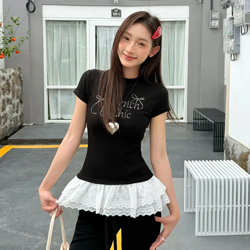 HAPG T Shirts Women's Black-5
