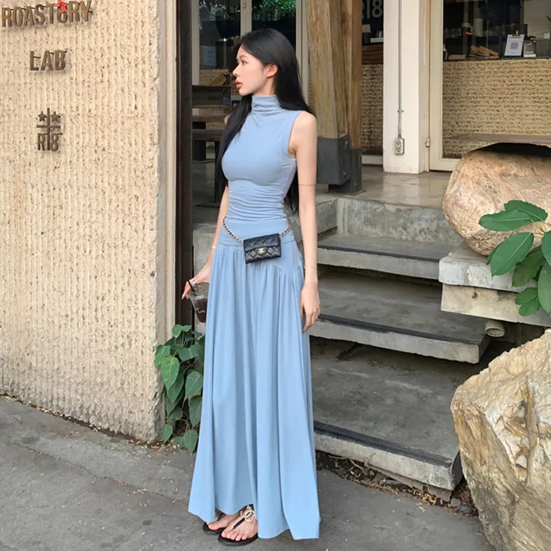 HAPG Two Piece Skirt Sets Women's-5