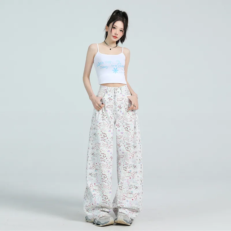 HAPG Casual Pants Women's White-2