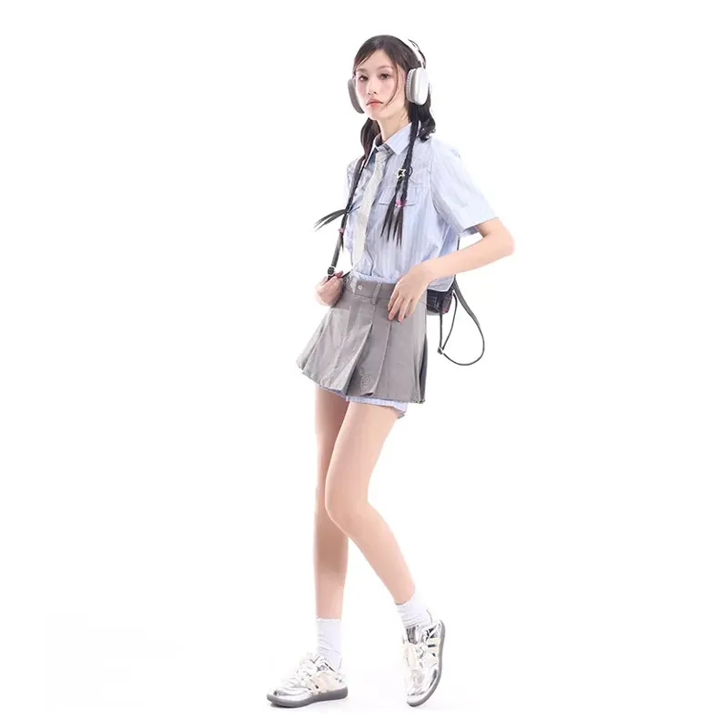HAPG Two Piece Skirt Sets Women's-3