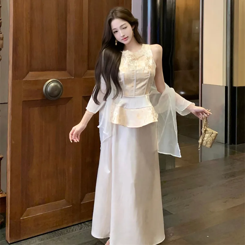 HAPG Two Piece Skirt Sets Women's-6