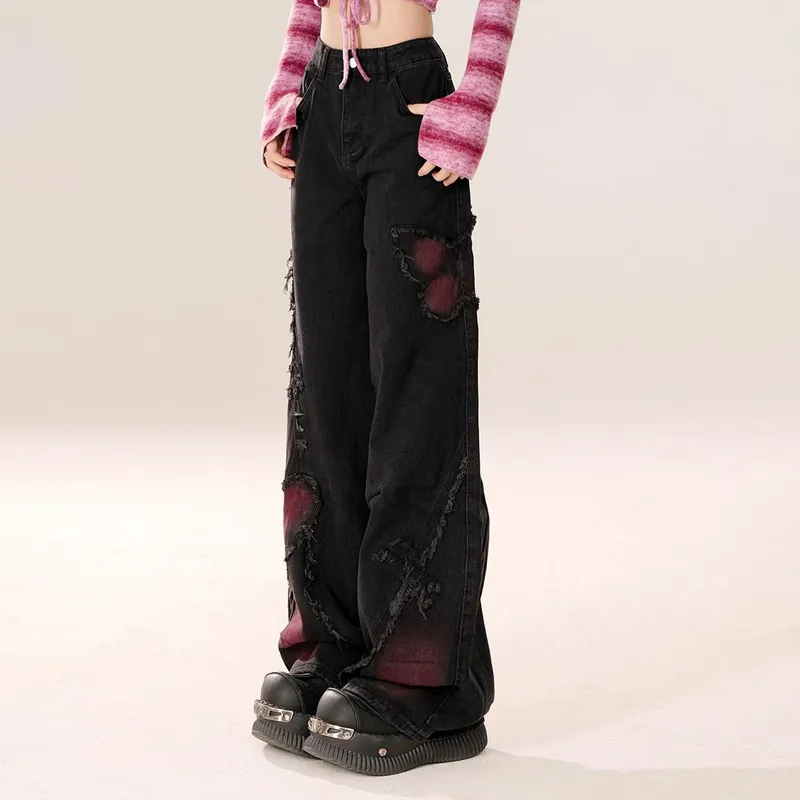 HAPG Jeans Women's Black-4