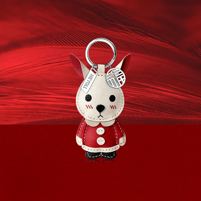 HUIYU Sheepskin Pendants Unisex-3