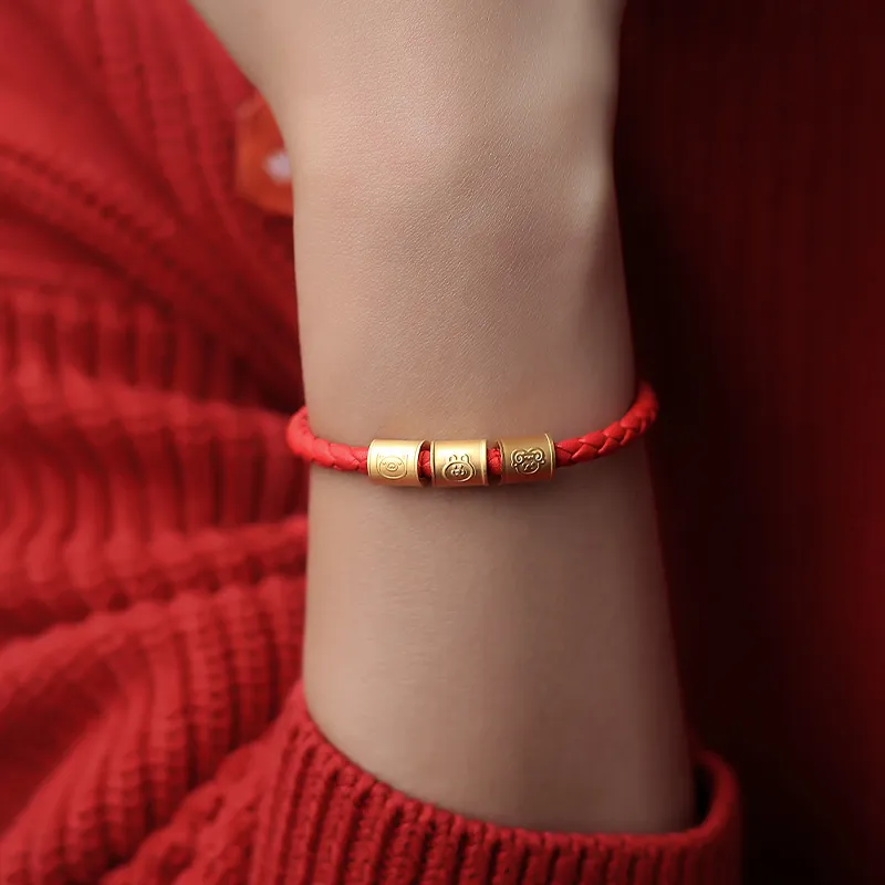 HUIYU Alloy Cow Leather Bracelets Unisex-8