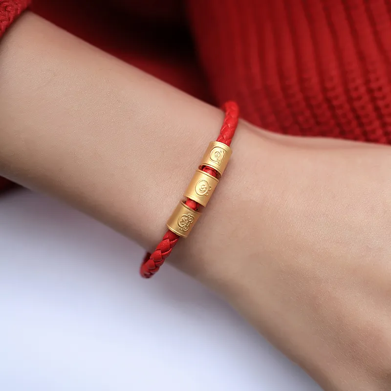 HUIYU Alloy Cow Leather Bracelets Unisex-6