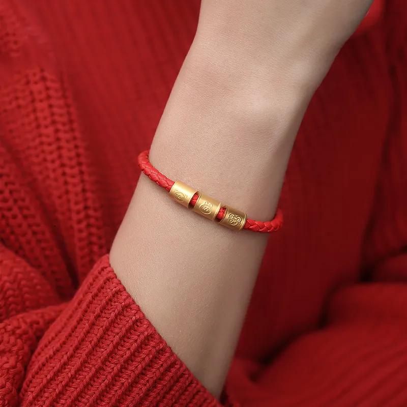 HUIYU Alloy Cow Leather Bracelets Unisex-7