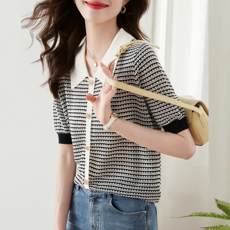 Huagaa Knitwear Women's Apricot-2