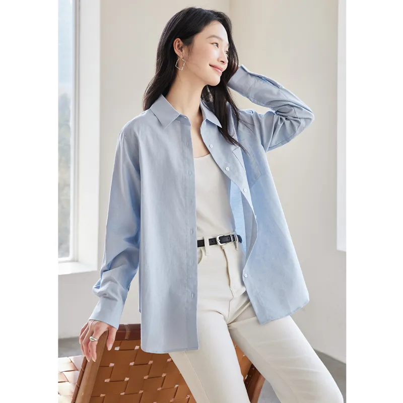 Huagaa Shirts Women's-5