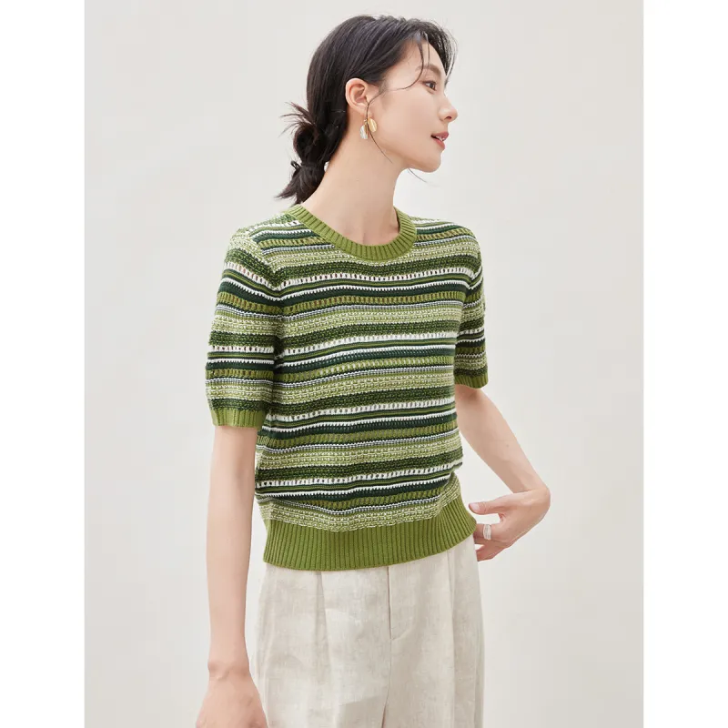 Huagaa Knitwear Women's Liquorice Green-3