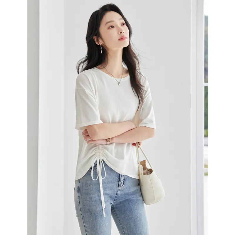 Huagaa Knitwear Women's Bright White-5
