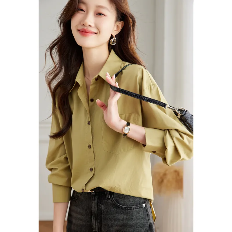 Huagaa Shirts Women's-10