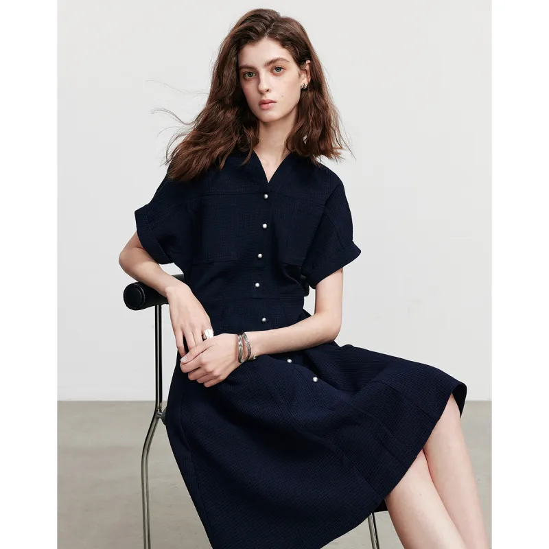 Huagaa Short Sleeved Dress Women's-2