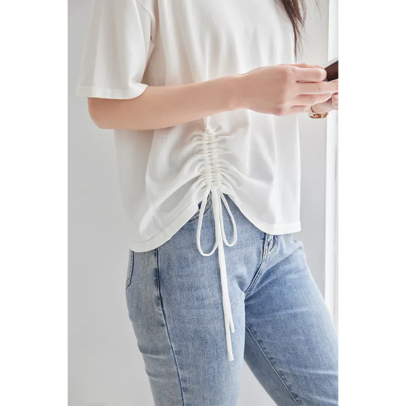 Huagaa Knitwear Women's Bright White-4