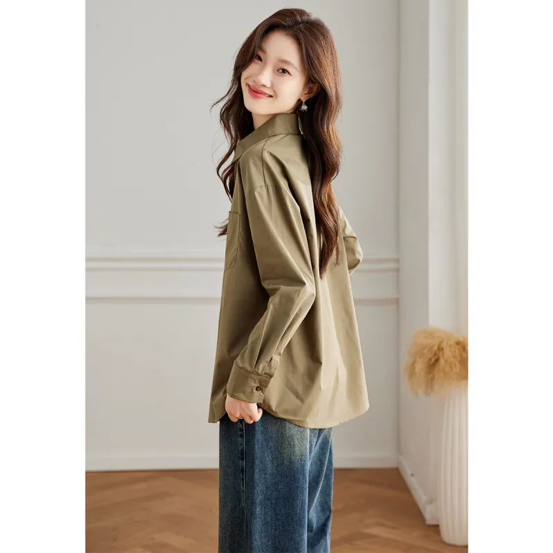Huagaa Shirts Women's-6