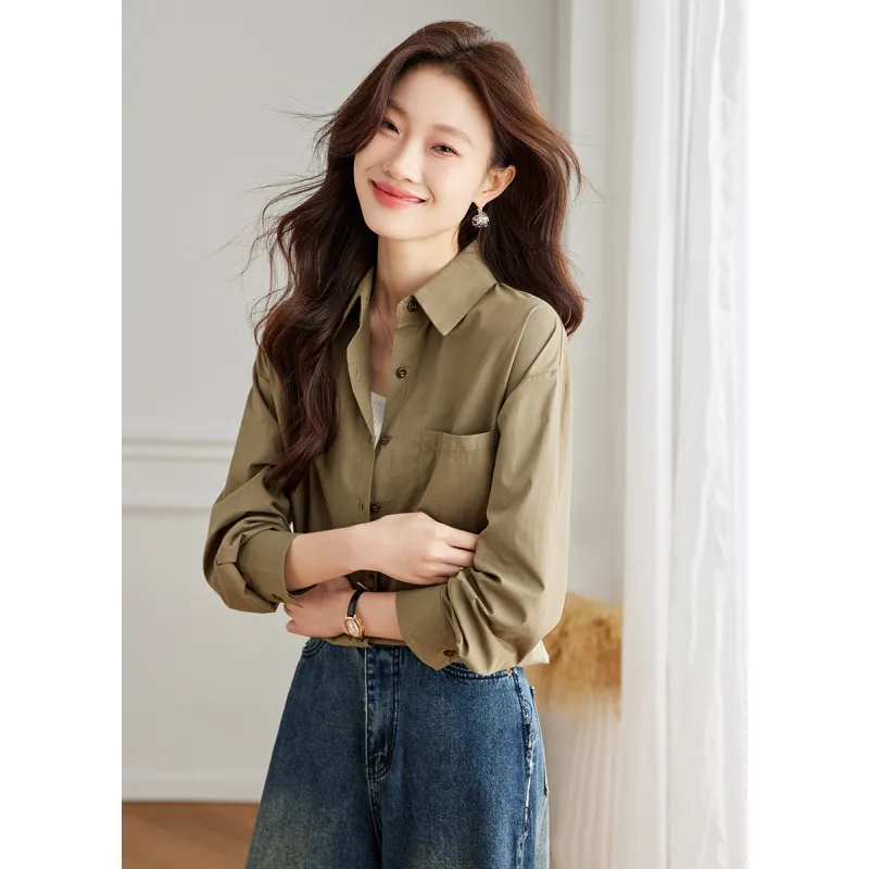 Huagaa Shirts Women's-9