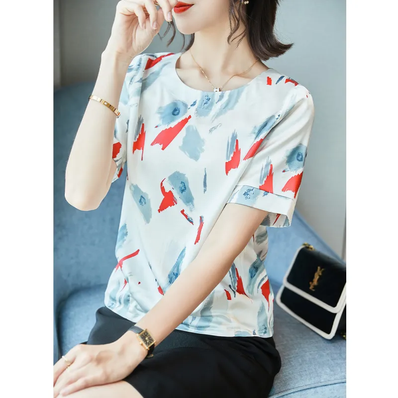 Huagaa Shirts Women's Red-2
