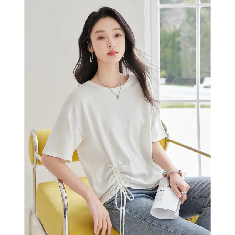 Huagaa Knitwear Women's Bright White-3