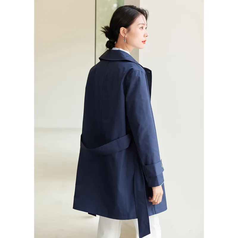 Huagaa Trench Coats Women's-5